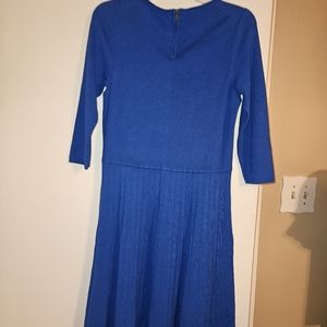 TALBOTS BLUE DRESS NWOT SIZE Lp